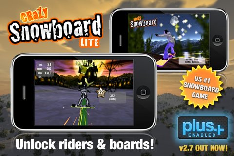 Скриншот из игры Crazy Snowboard - 3