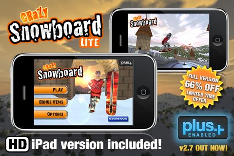 Скриншот из игры Crazy Snowboard - 4