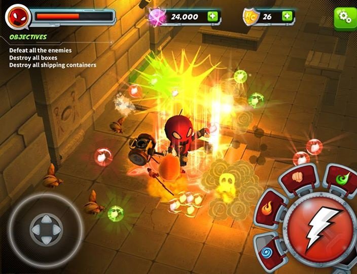 Скриншот из игры Stan Lee's Hero Command - 3