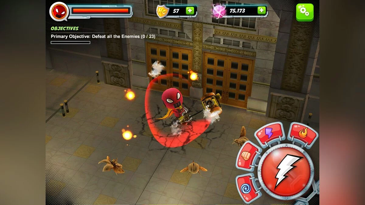 Скриншот из игры Stan Lee's Hero Command - 7