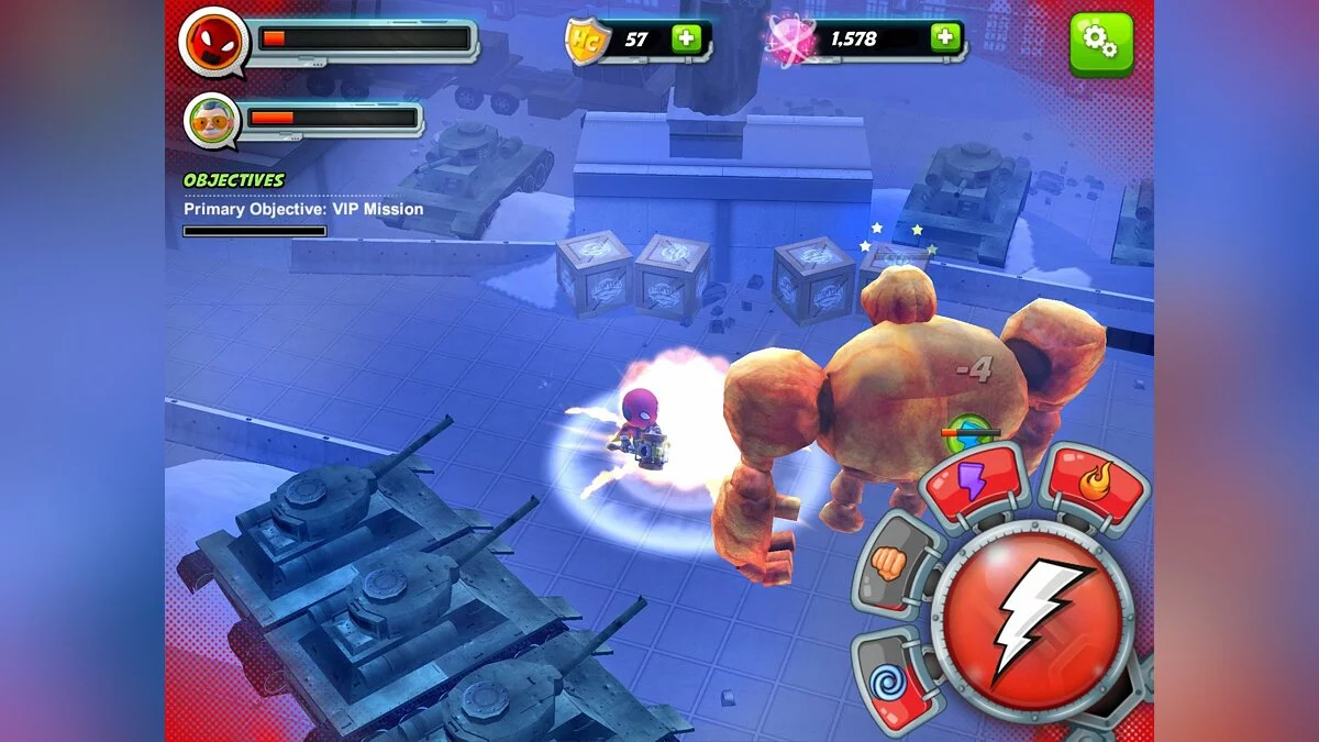 Скриншот из игры Stan Lee's Hero Command - 6