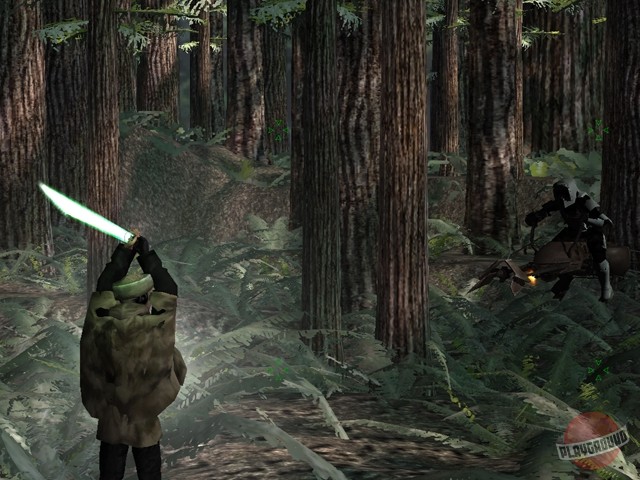 Скриншот из игры Star Wars: Rogue Squadron 3 - Rebel Strike - 1