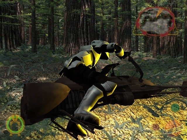 Скриншот из игры Star Wars: Rogue Squadron 3 - Rebel Strike - 4