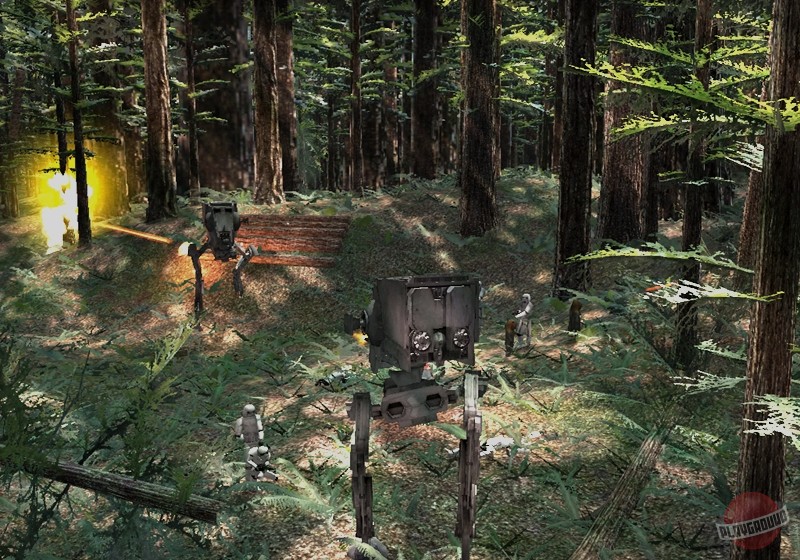 Скриншот из игры Star Wars: Rogue Squadron 3 - Rebel Strike - 7