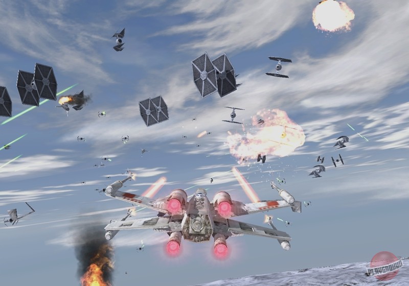 Скриншот из игры Star Wars: Rogue Squadron 3 - Rebel Strike - 18