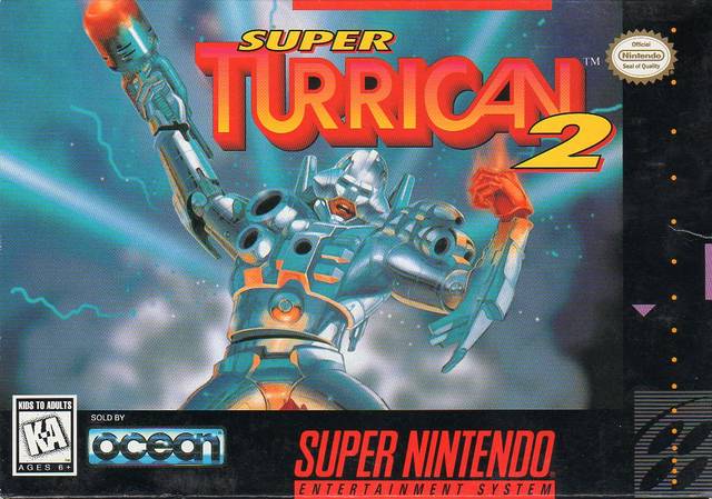 Обложка игры Super Turrican 2