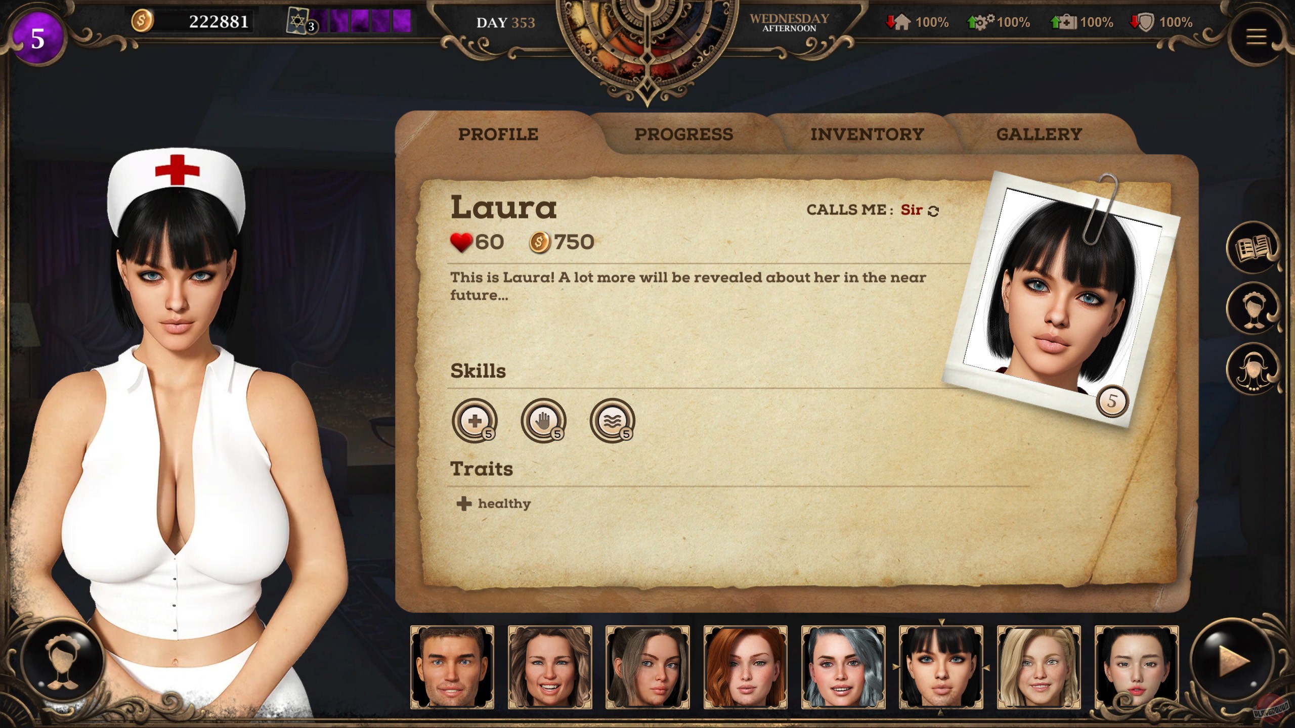 Скриншот из игры Mystwood Manor - 2