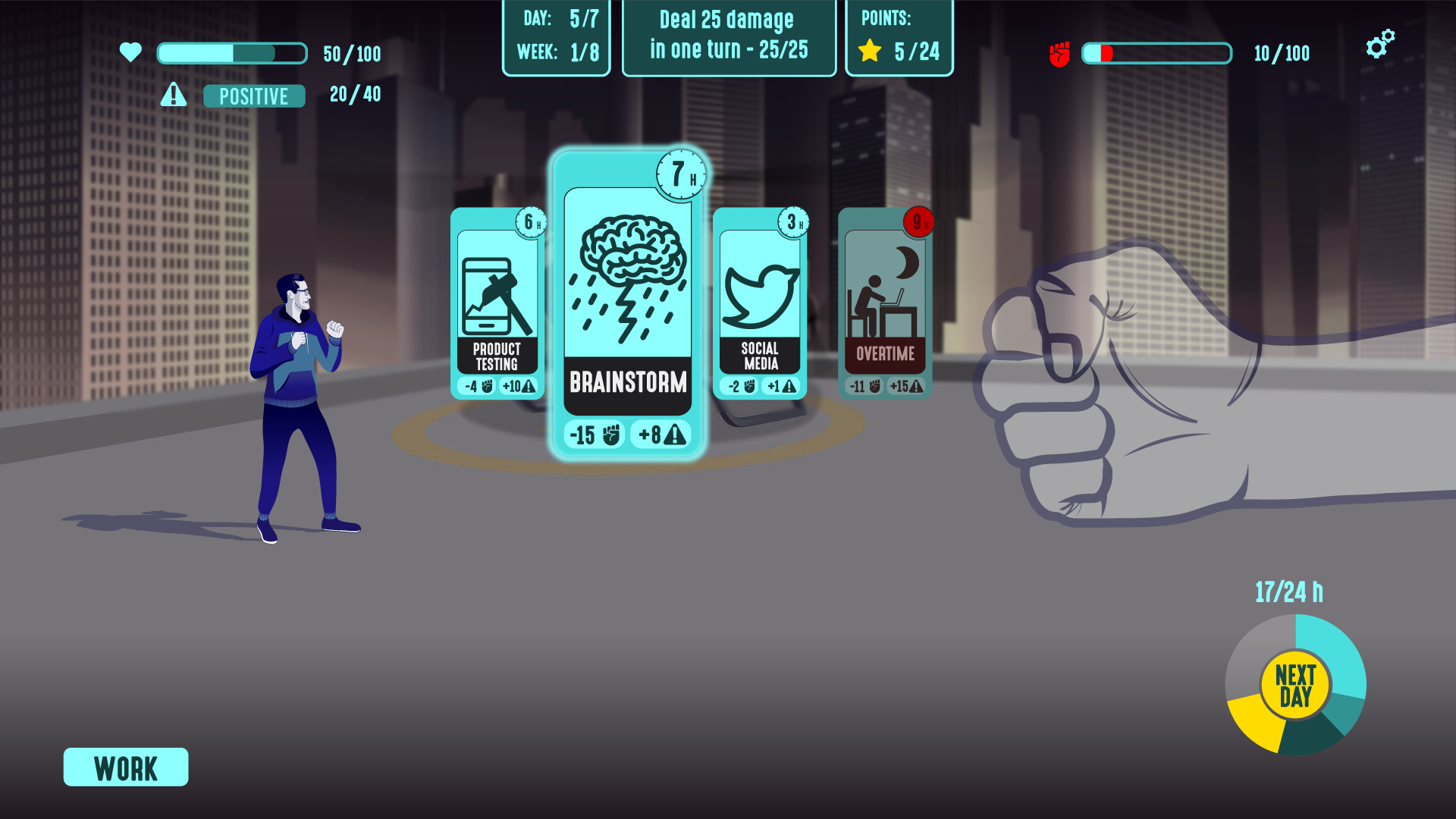 Скриншот из игры Invisible Fist - Late Capitalism Card Game - 1