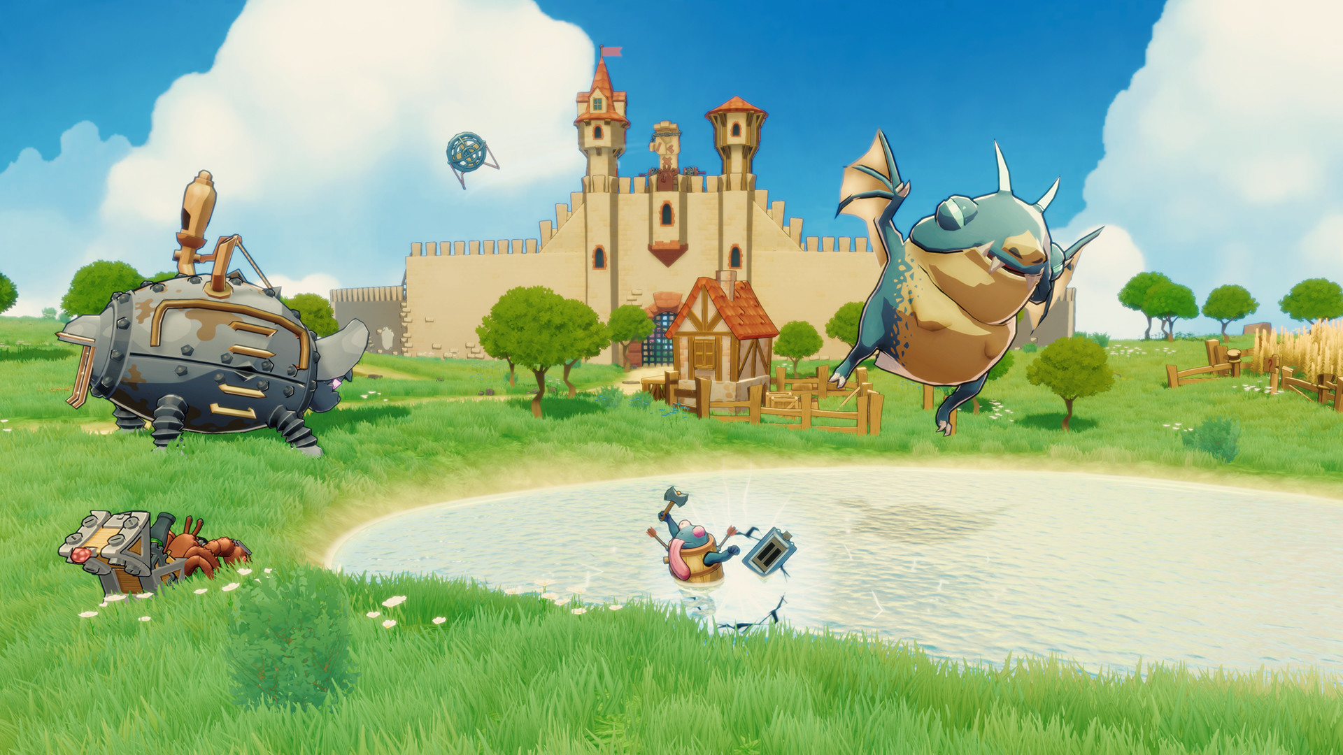 Скриншот из игры Ridiculous Catapult Simulator - 5