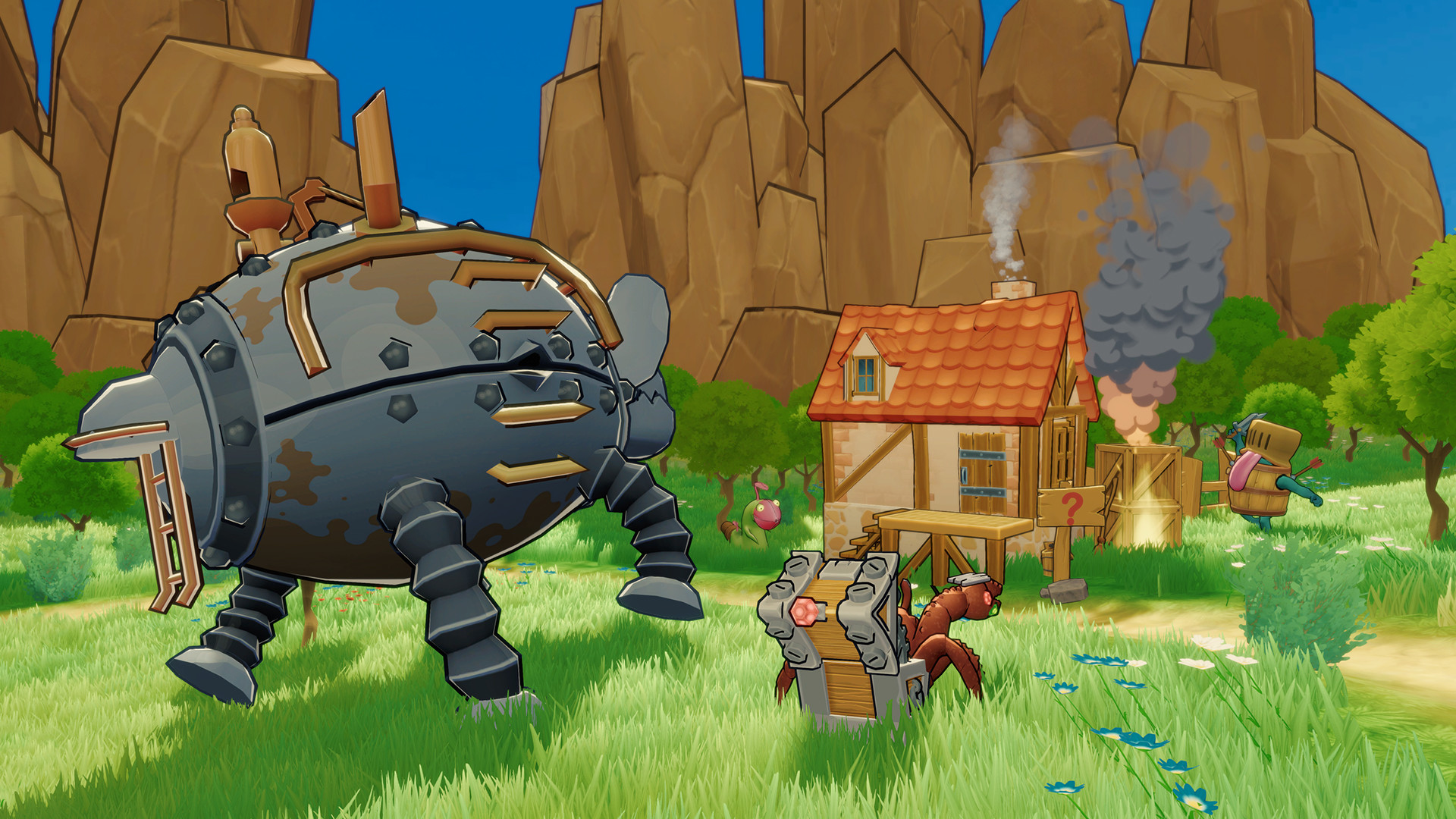 Скриншот из игры Ridiculous Catapult Simulator - 7