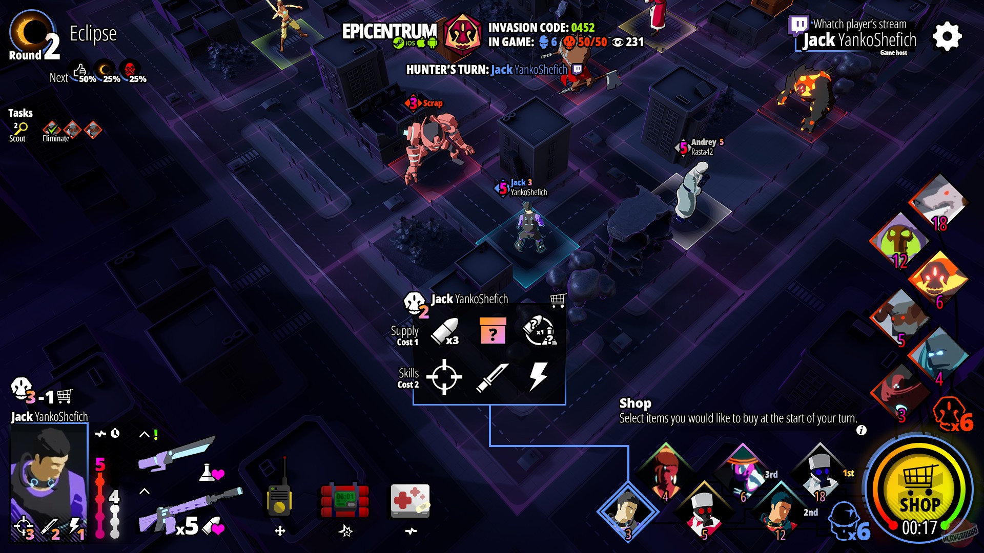 Скриншот из игры Epicentrum: Hunt. Stream. Invade. - 1