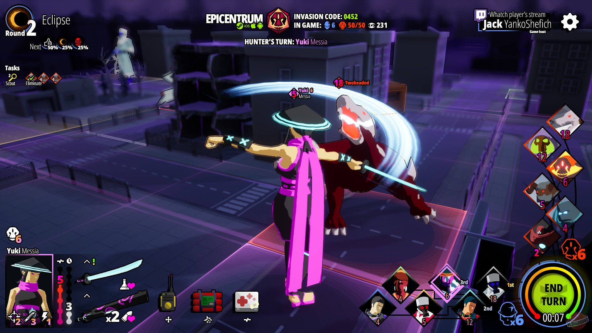 Скриншот из игры Epicentrum: Hunt. Stream. Invade. - 2