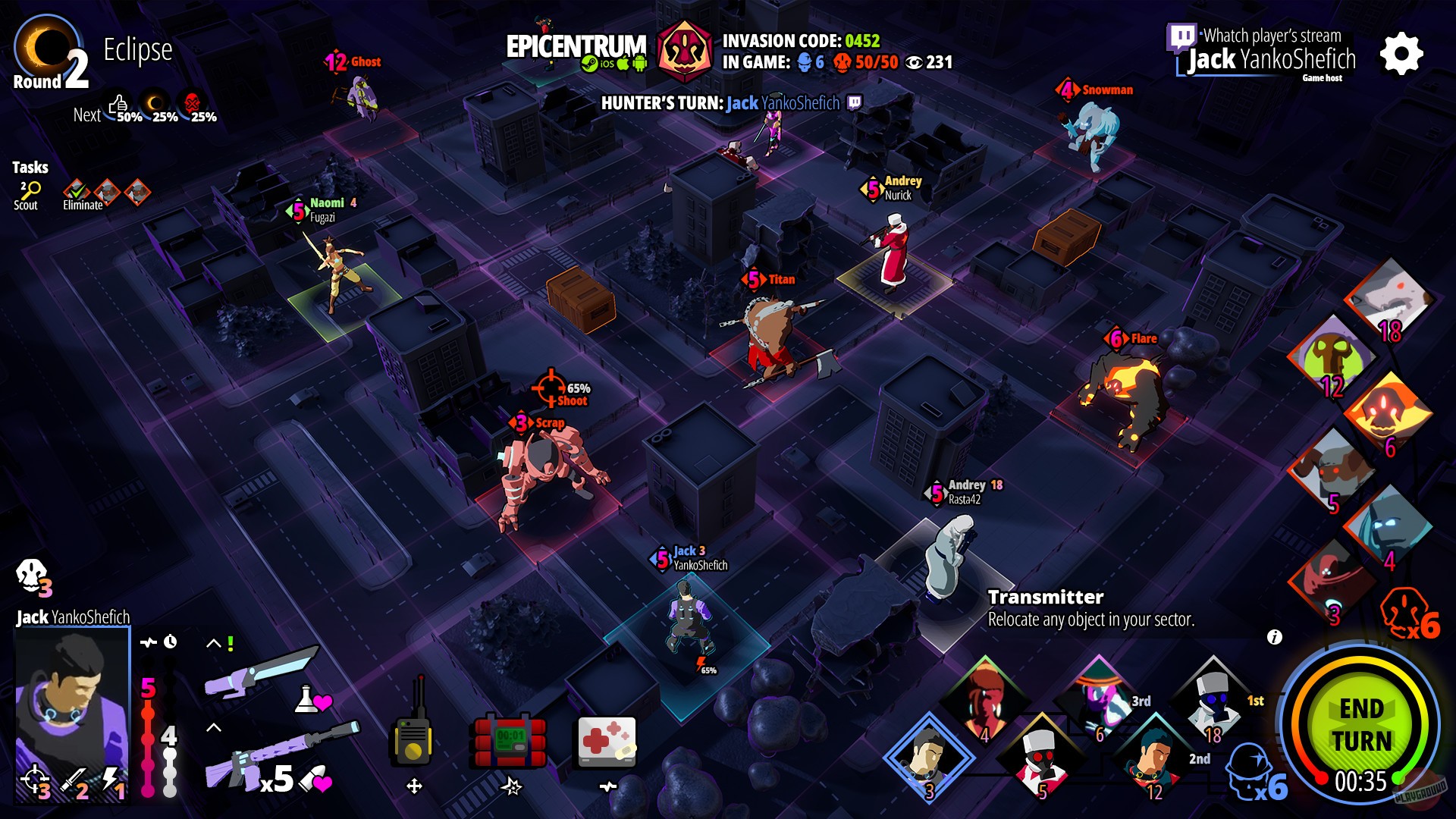 Скриншот из игры Epicentrum: Hunt. Stream. Invade. - 3