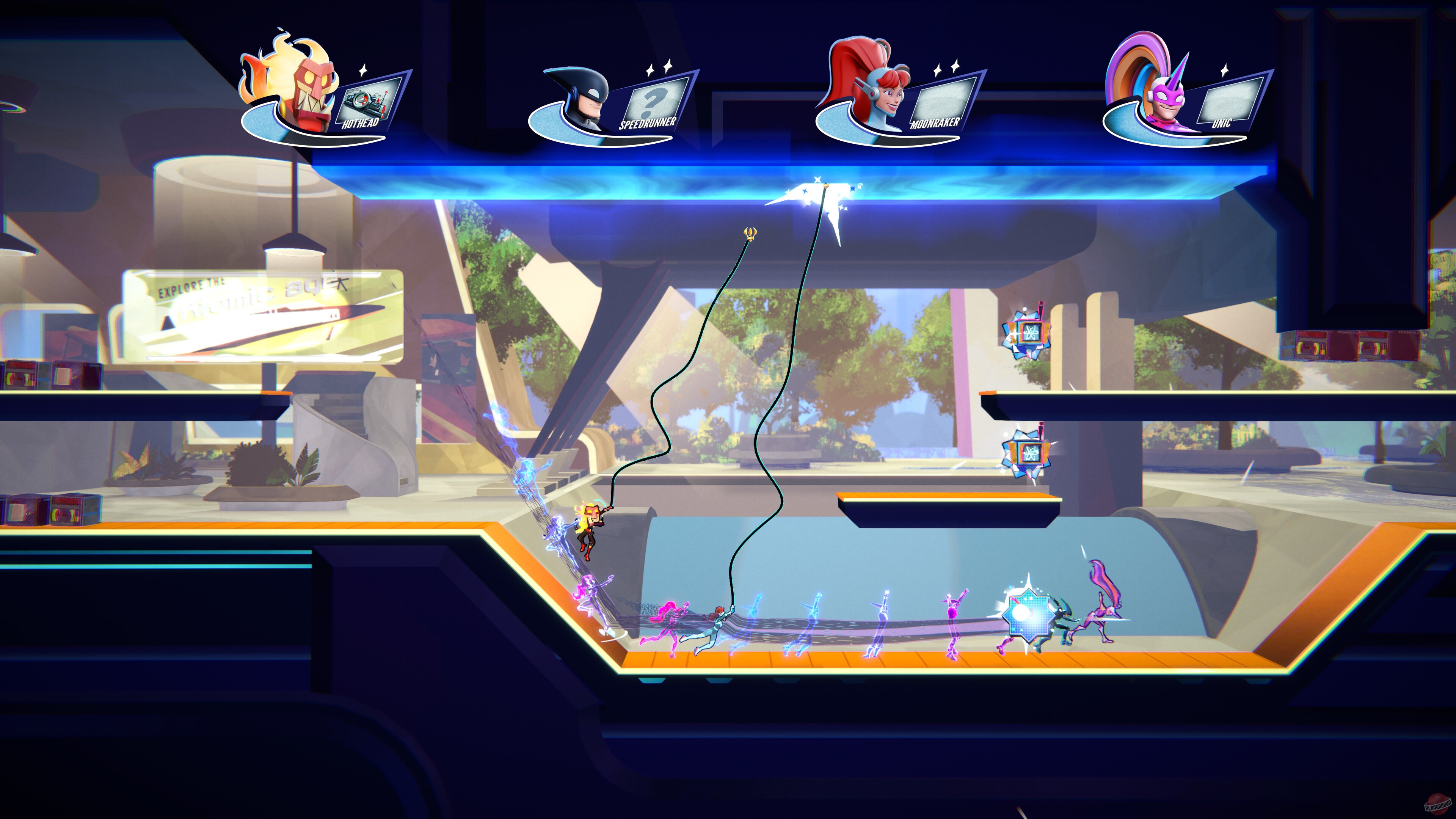 Скриншот из игры SpeedRunners 2: King of Speed - 14