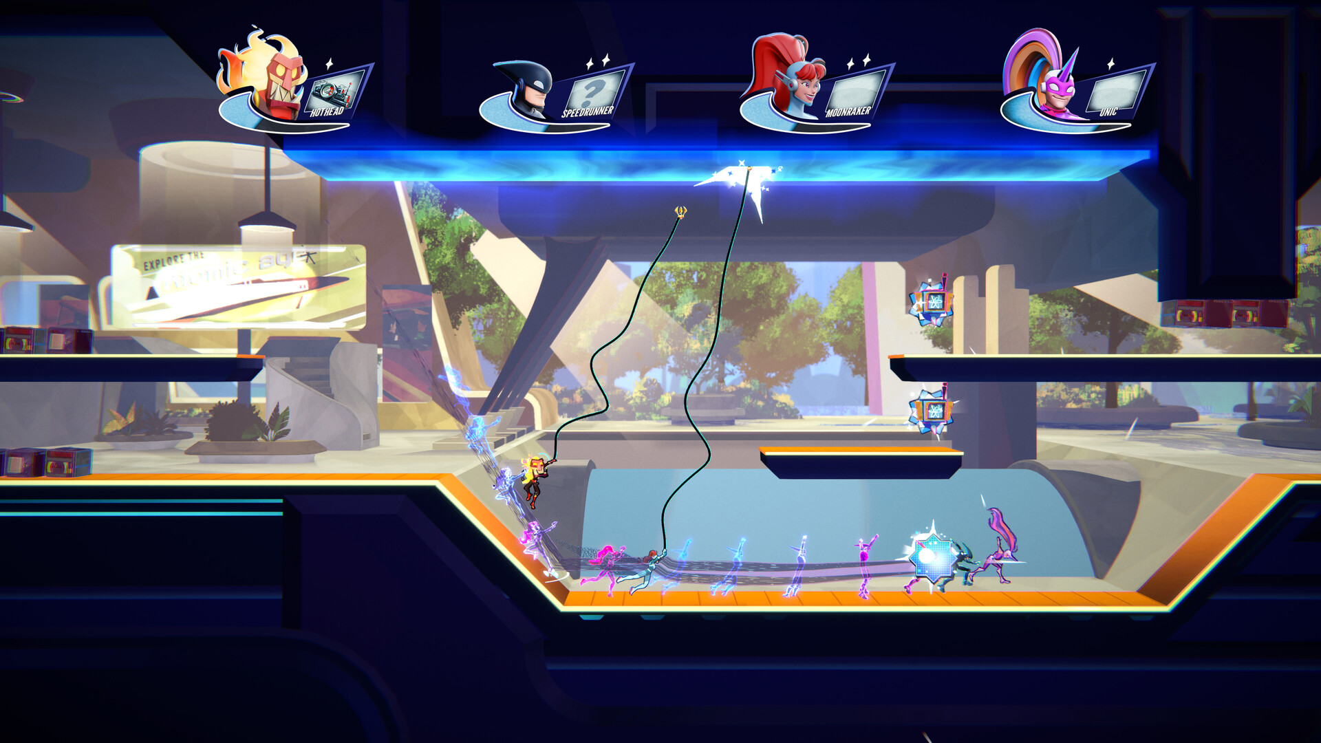 Скриншот из игры SpeedRunners 2: King of Speed - 16