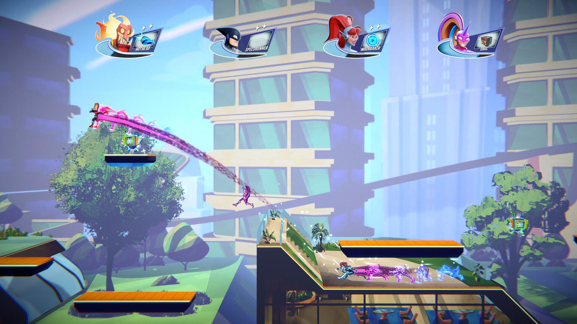 Скриншот из игры SpeedRunners 2: King of Speed - 6