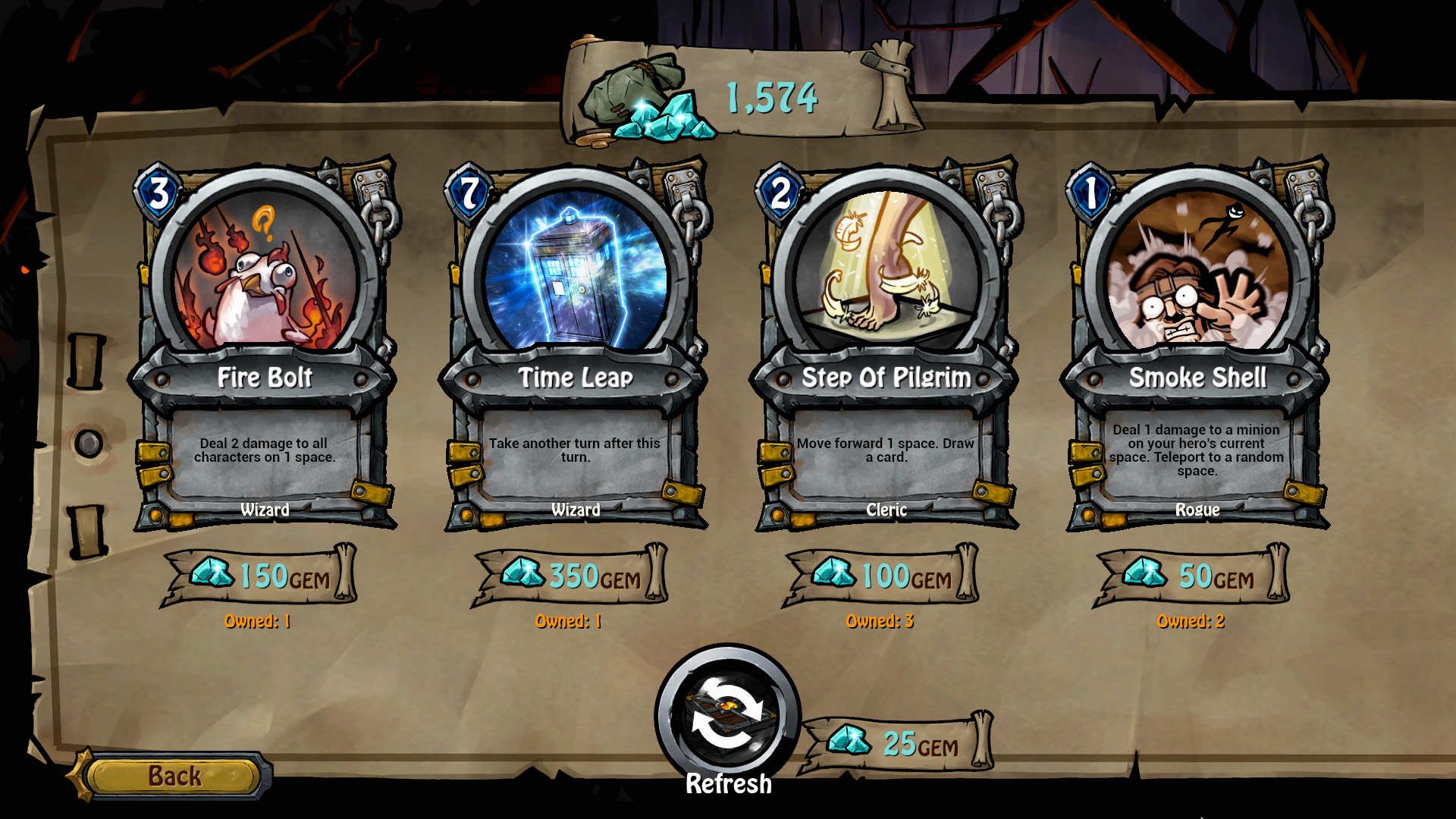 Скриншот из игры DICETINY: The Lord of the Dice - 52