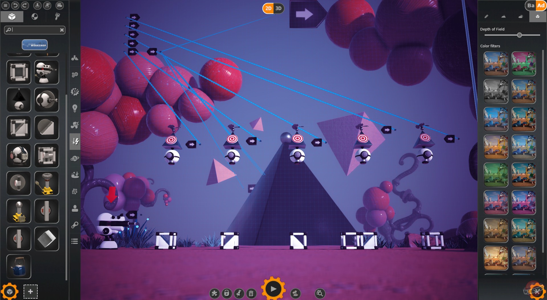 Скриншот из игры Crazy Machines 3 - 1