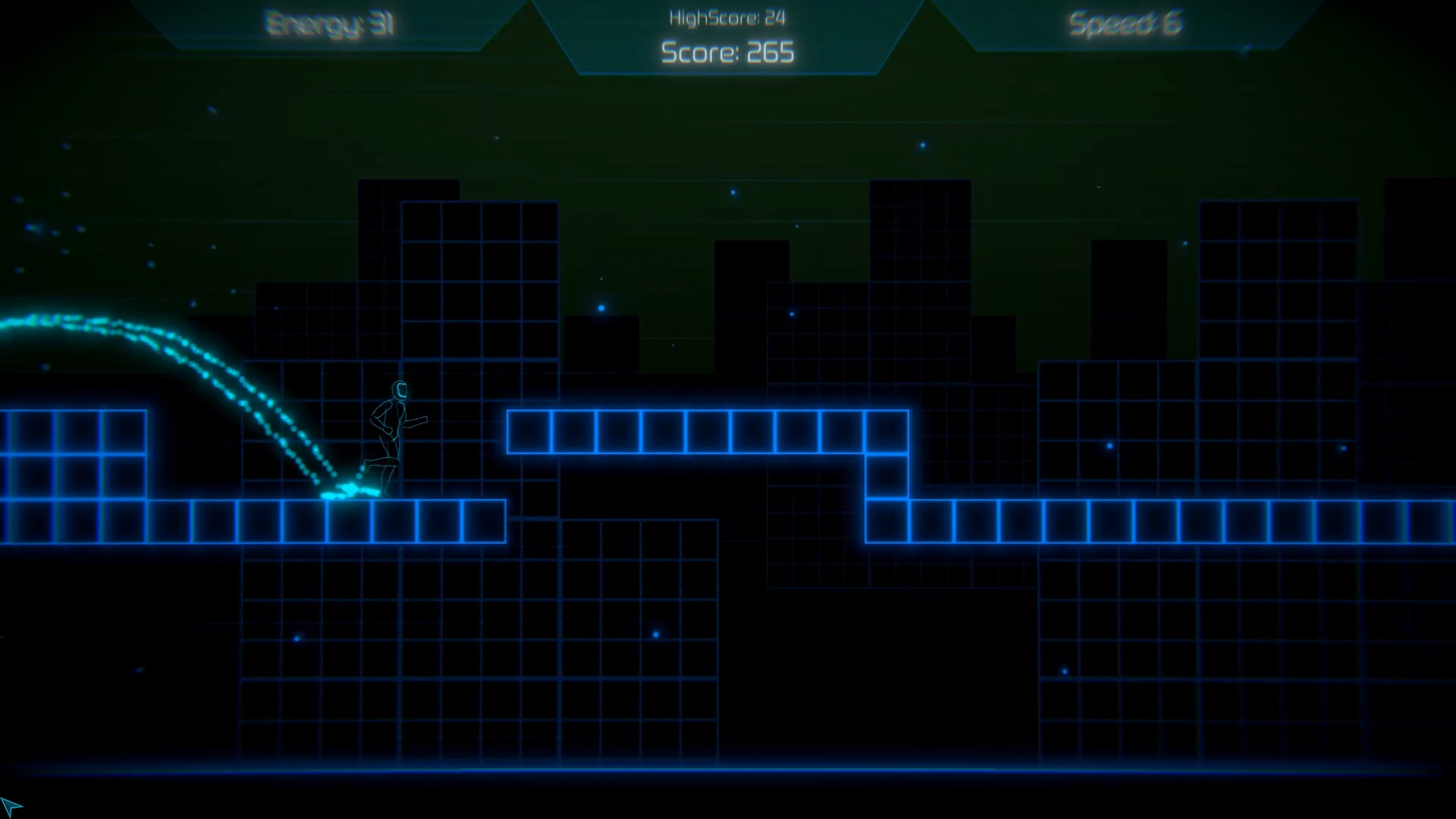 Скриншот из игры Neon Void Runner - 12