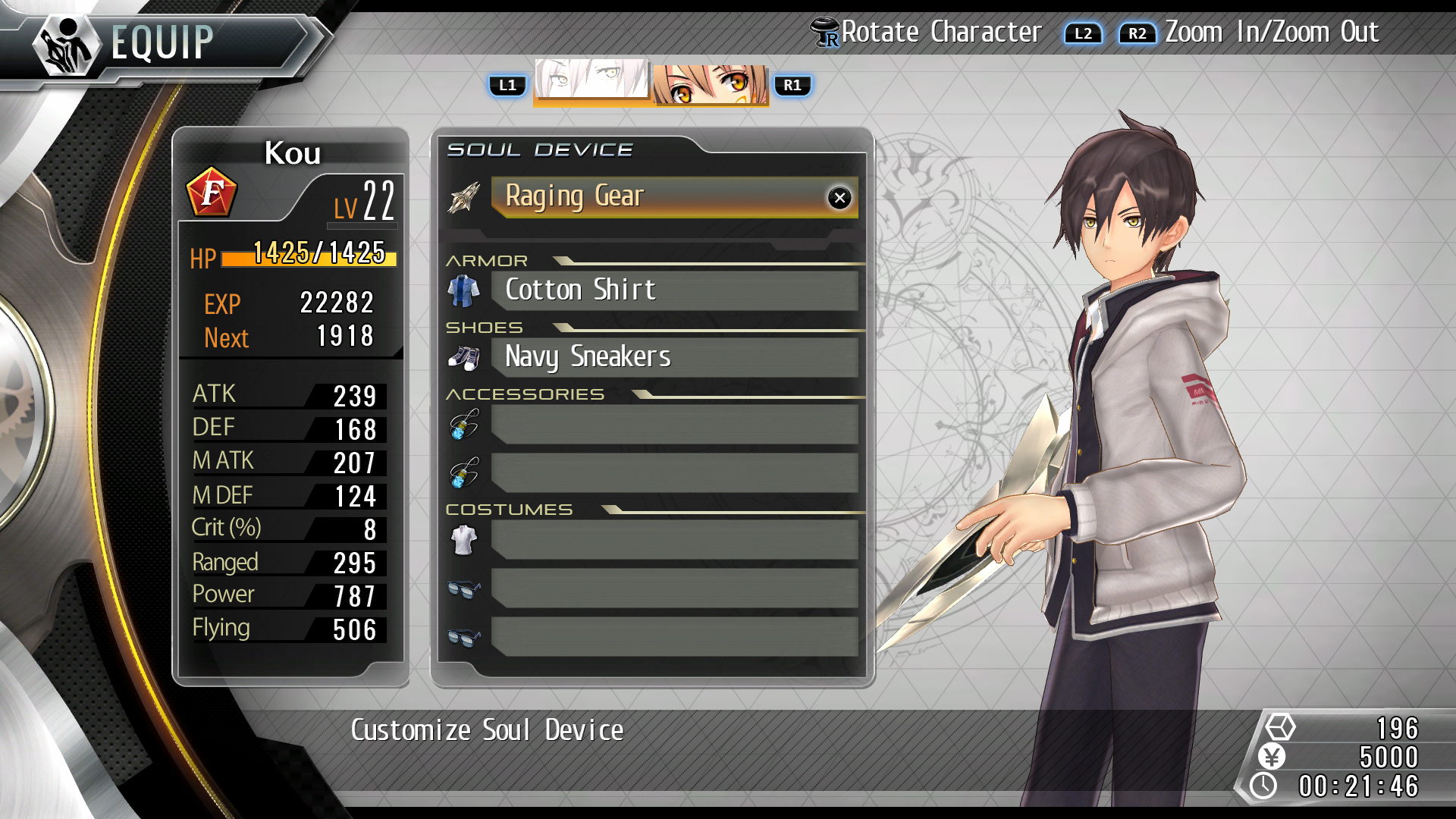 Скриншот из игры Tokyo Xanadu - 37