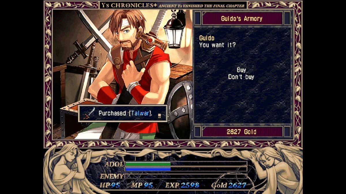 Скриншот из игры Ys I & II Chronicles+ - 3