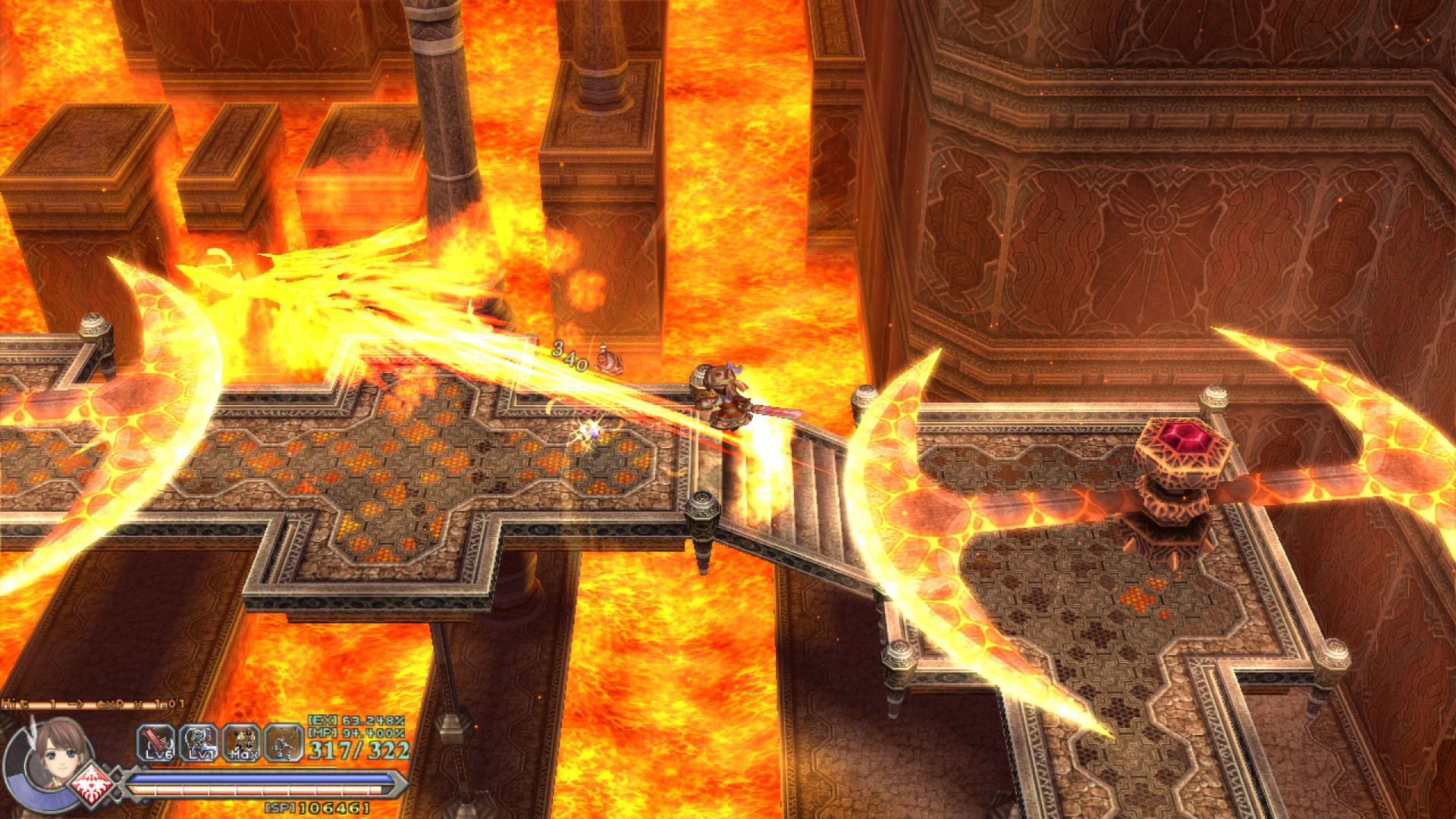 Скриншот из игры Ys Origin - 19