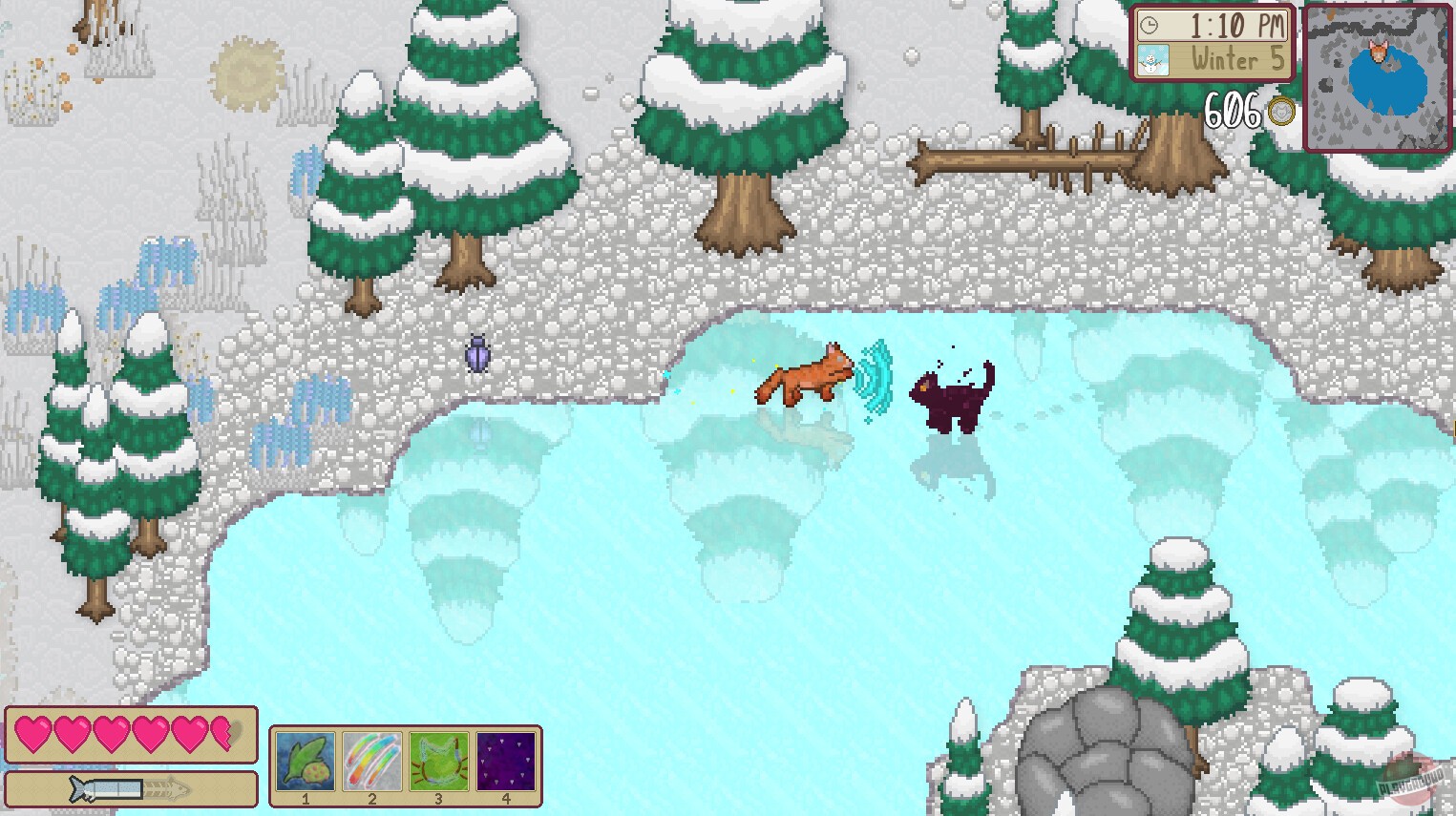 Скриншот из игры Cattails: Wildwood Story - 24