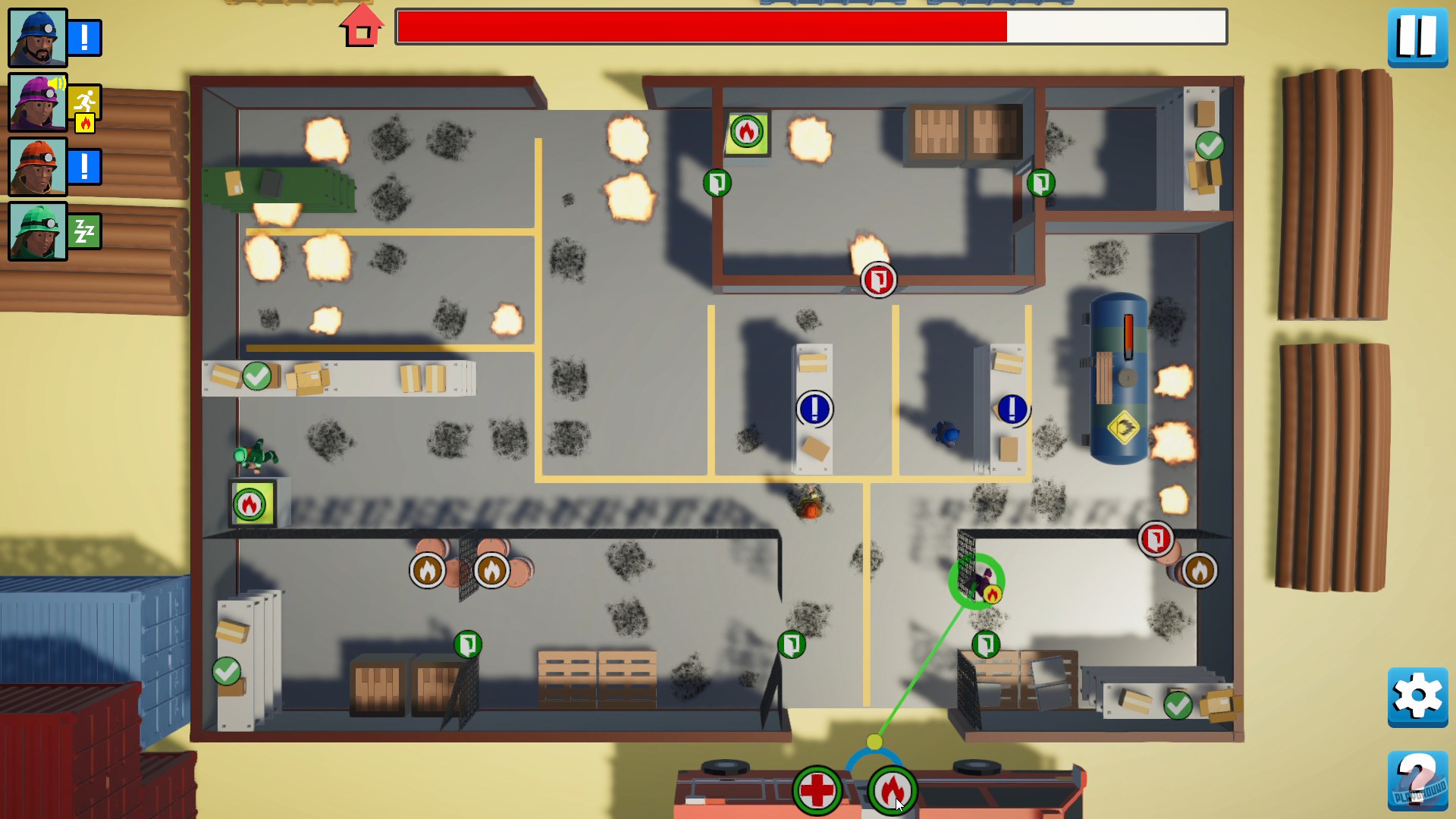 Скриншот из игры FireSquad - 4