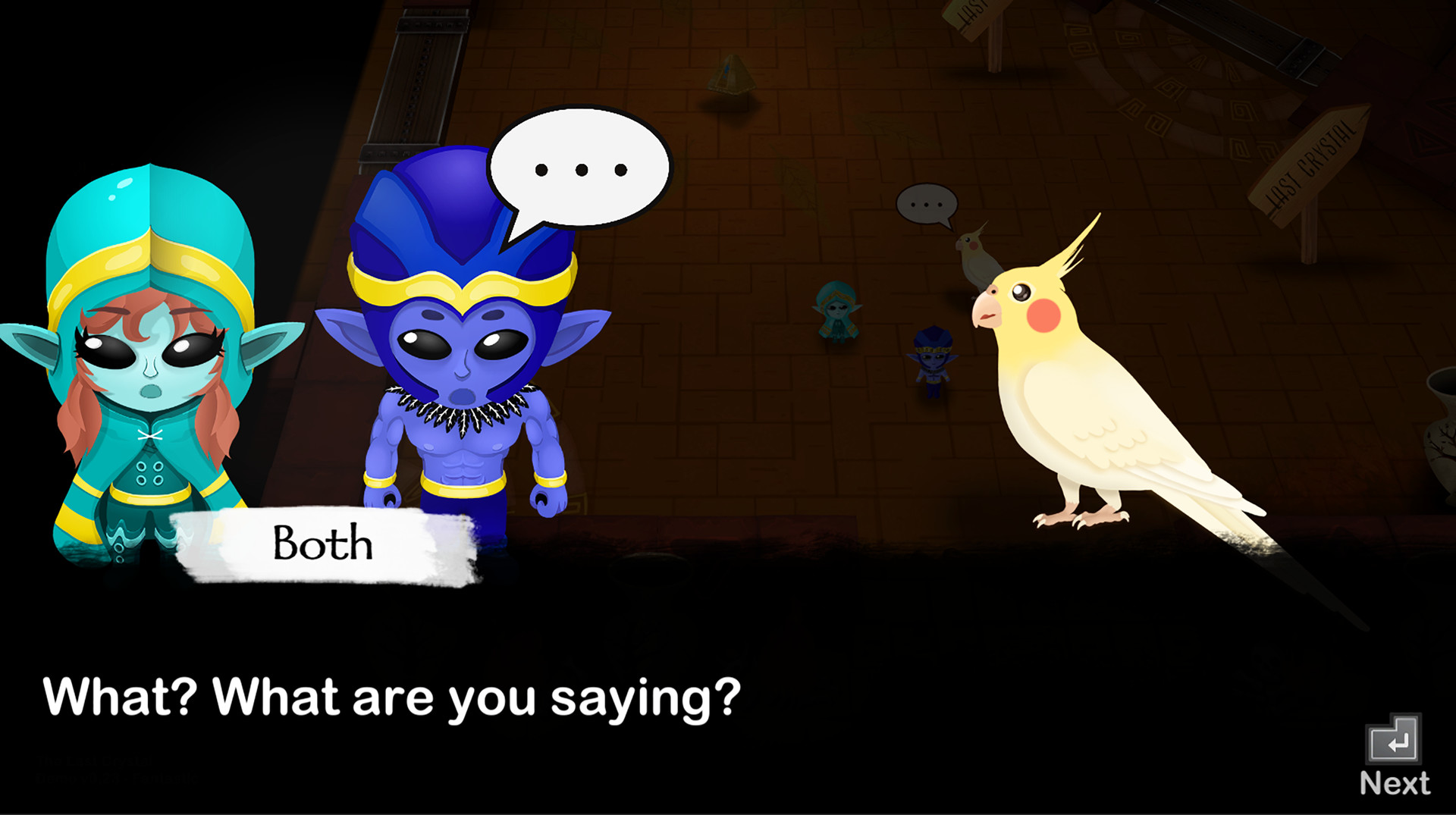 Скриншот из игры The Last Crystal - 2