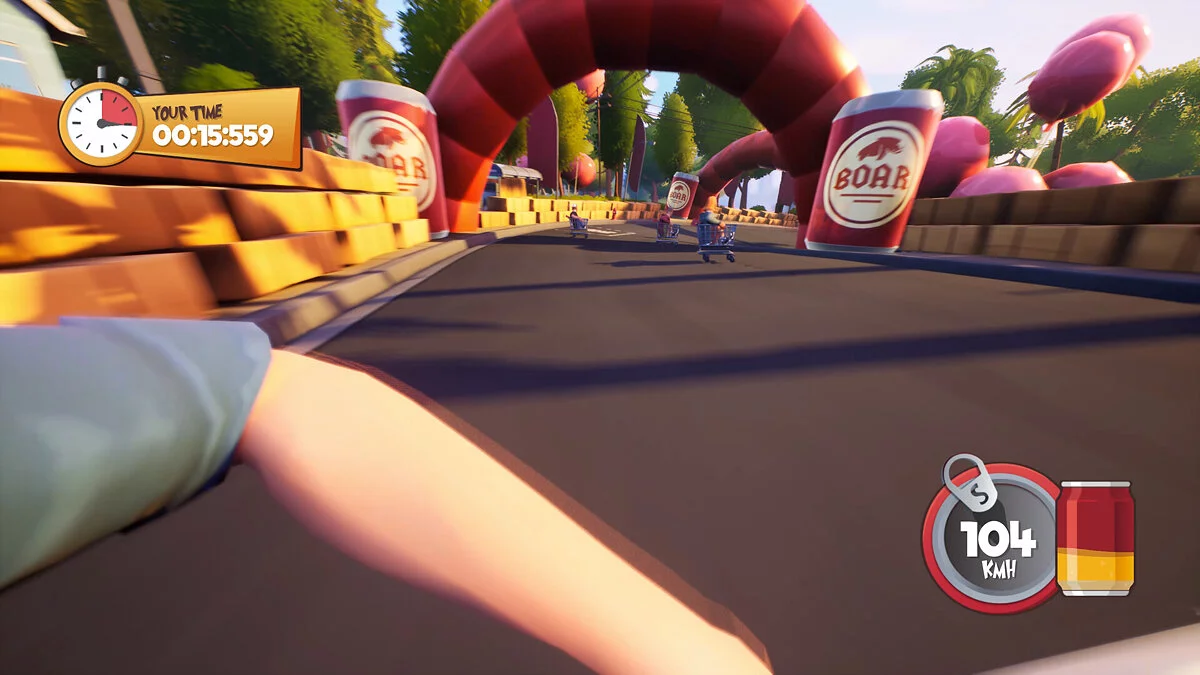 Скриншот из игры Slackers - Carts of Glory - 13