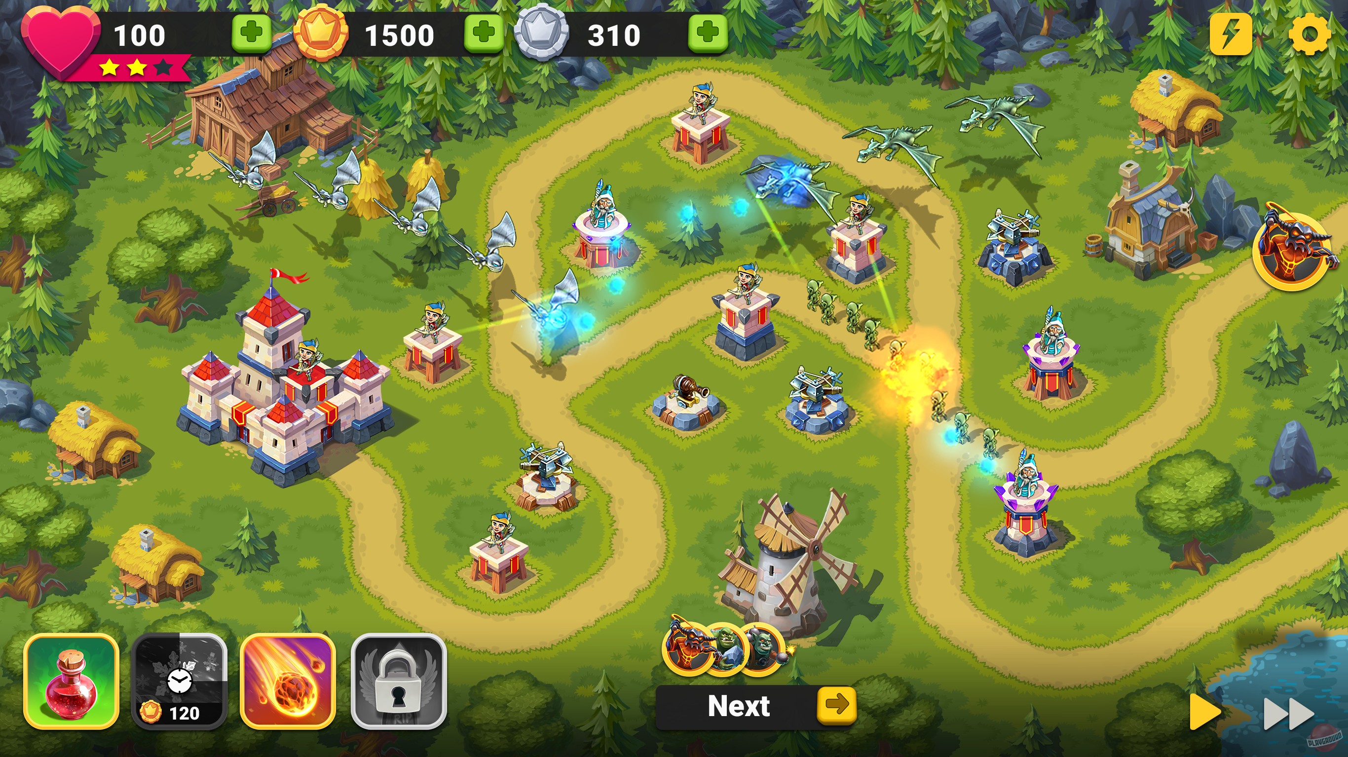 Скриншот из игры Toy Defense: Fantasy - 7