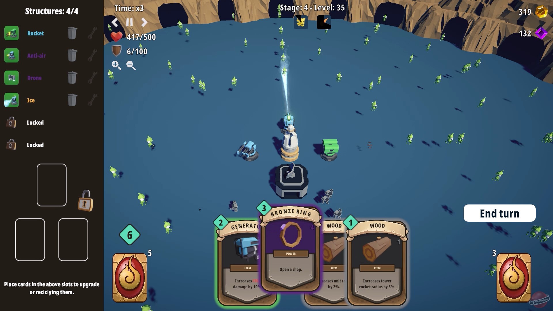 Скриншот из игры Cards and Towers - 1