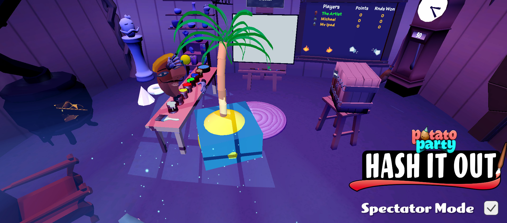 Скриншот из игры Potato Party: Hash It Out - 3