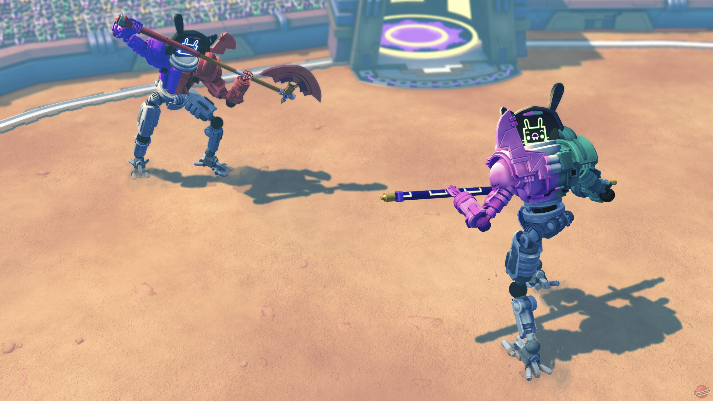 Скриншот из игры S.Y.N.C. - One Mecha, Two Pilots - 3