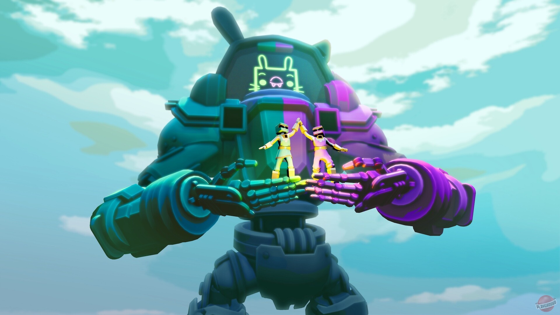 Скриншот из игры S.Y.N.C. - One Mecha, Two Pilots - 6