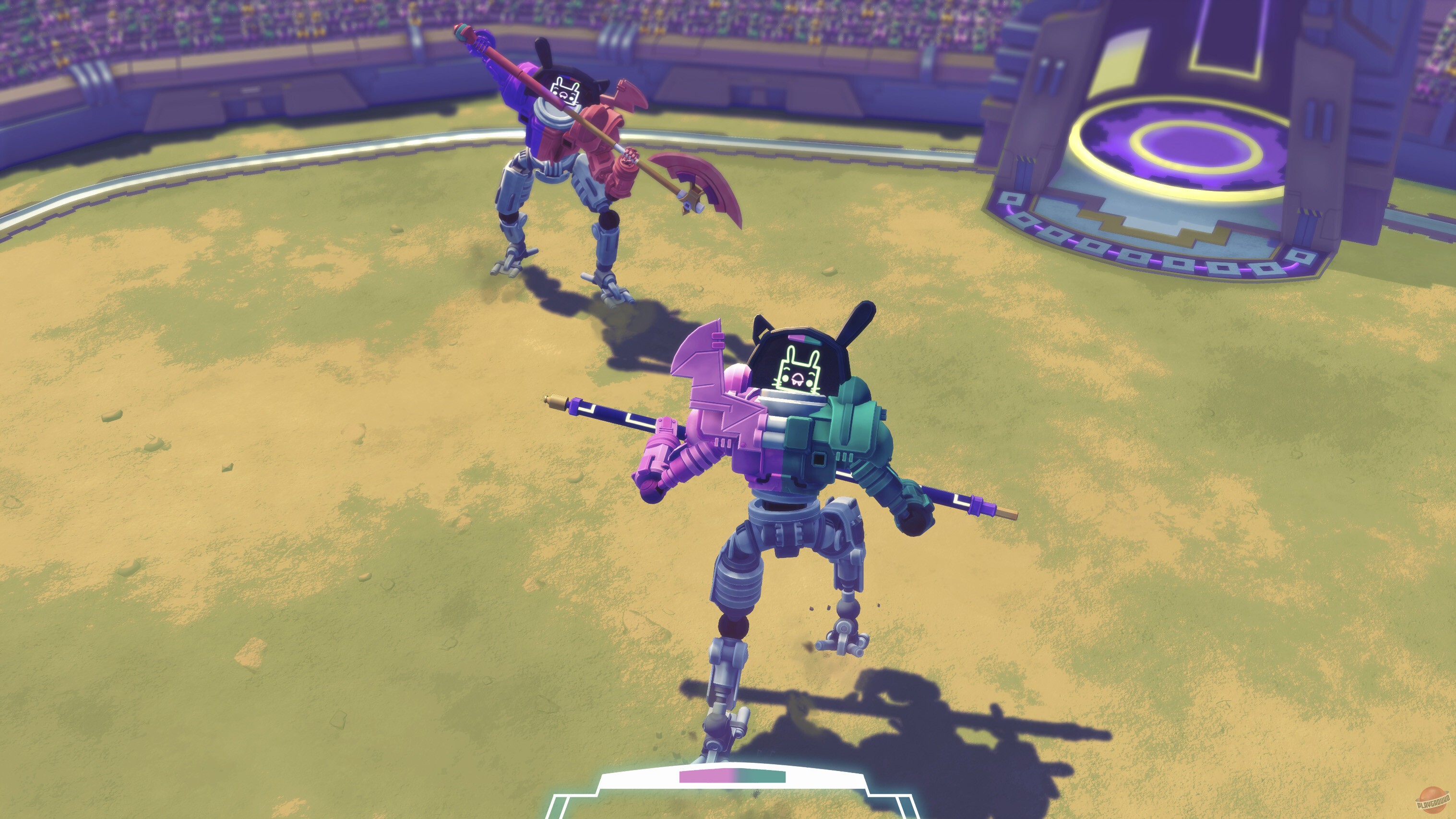 Скриншот из игры S.Y.N.C. - One Mecha, Two Pilots - 5