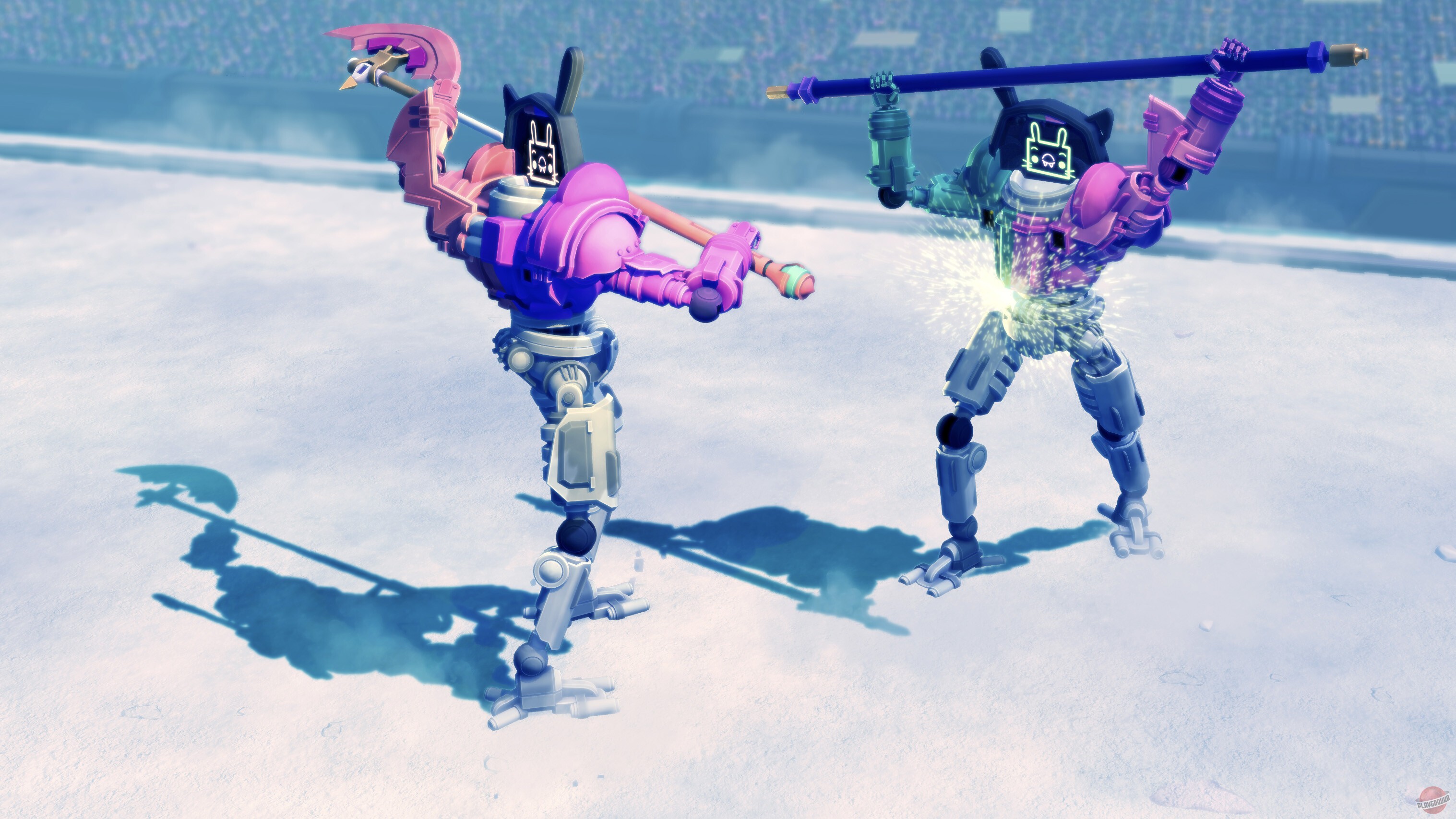 Скриншот из игры S.Y.N.C. - One Mecha, Two Pilots - 2