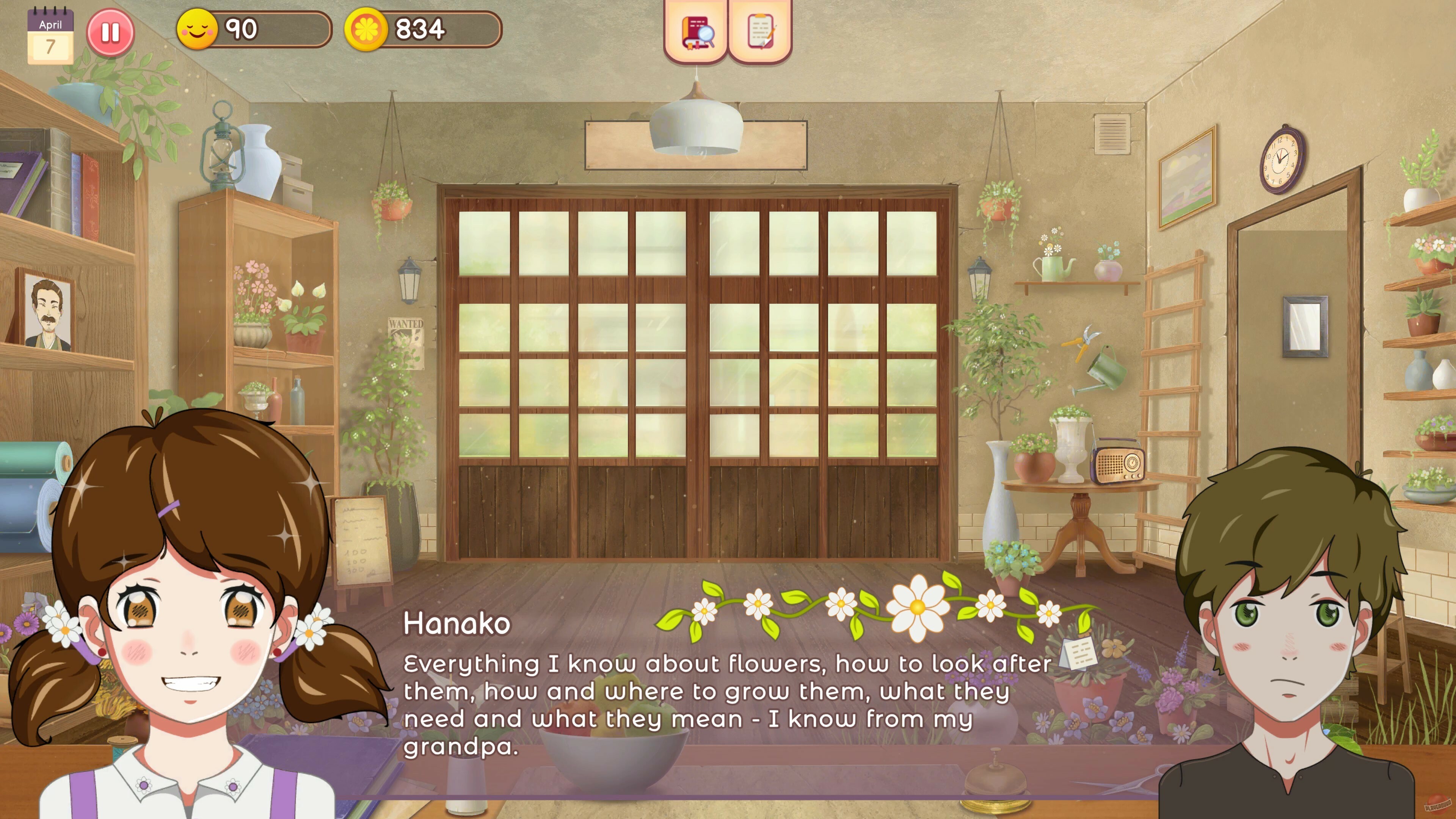 Скриншот из игры Hanako's Flower Shop - 11