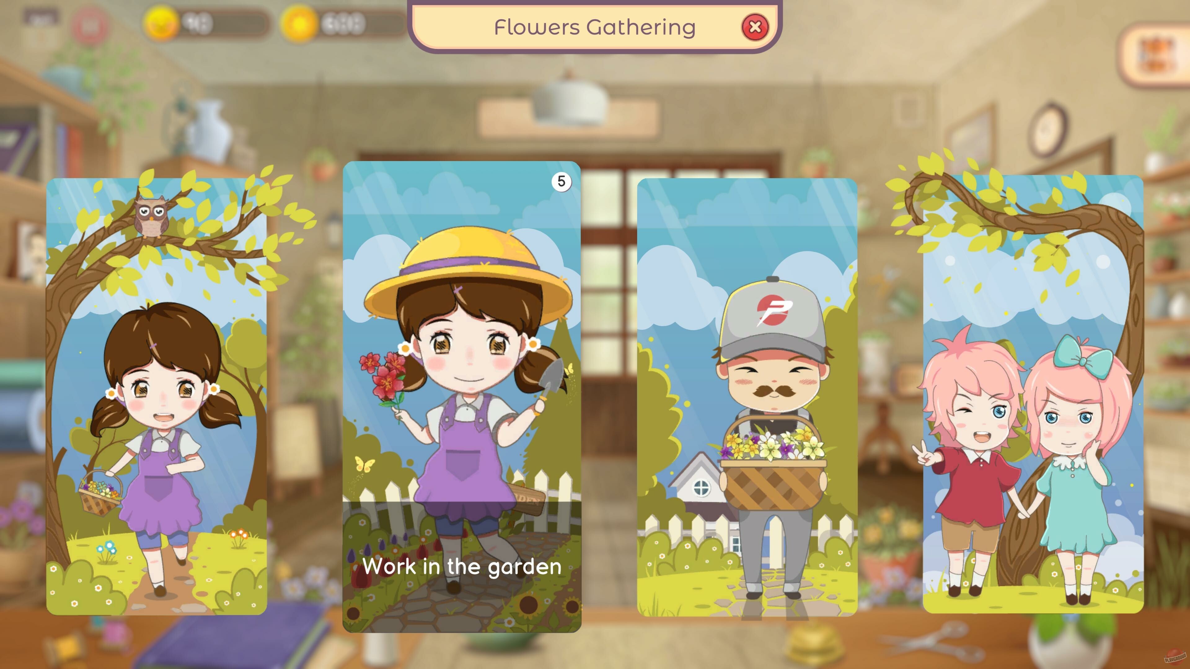 Скриншот из игры Hanako's Flower Shop - 5