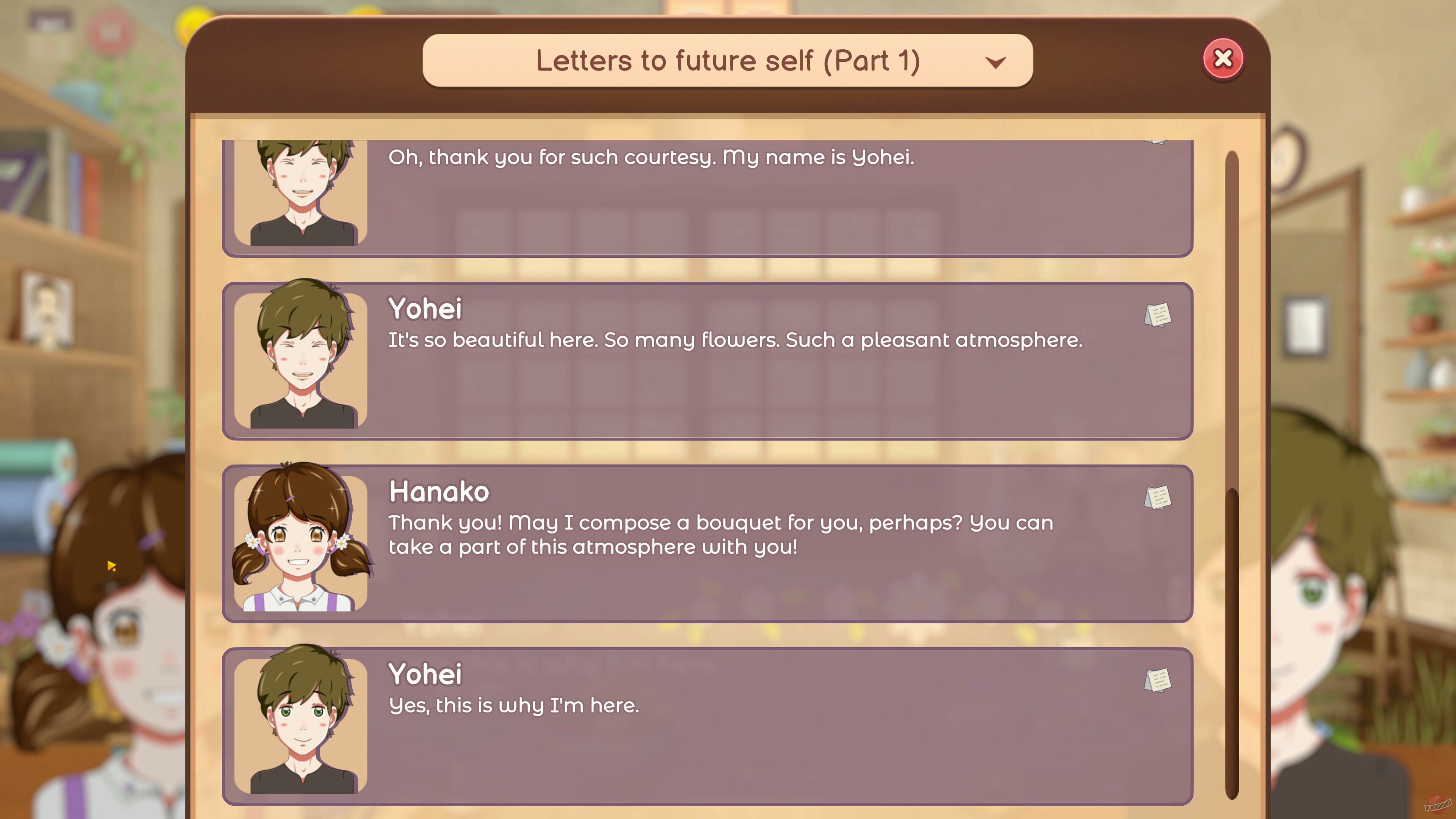 Скриншот из игры Hanako's Flower Shop - 2