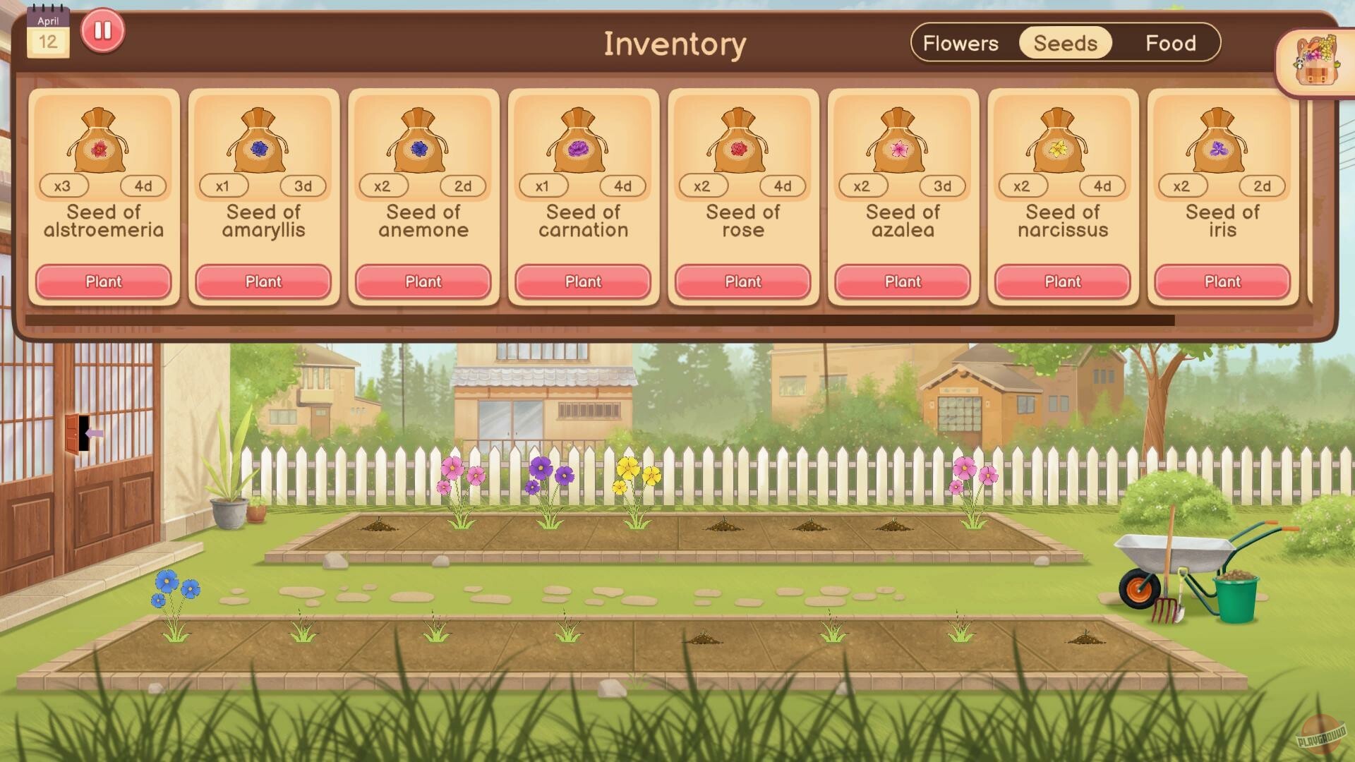 Скриншот из игры Hanako's Flower Shop - 9