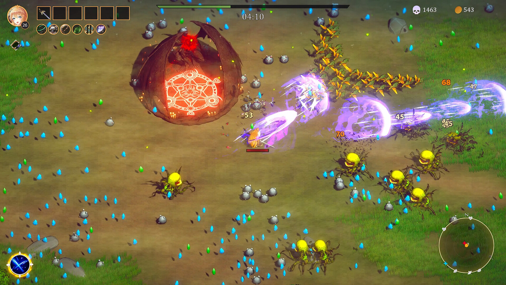 Скриншот из игры Beautiful Mystic Survivors - 47