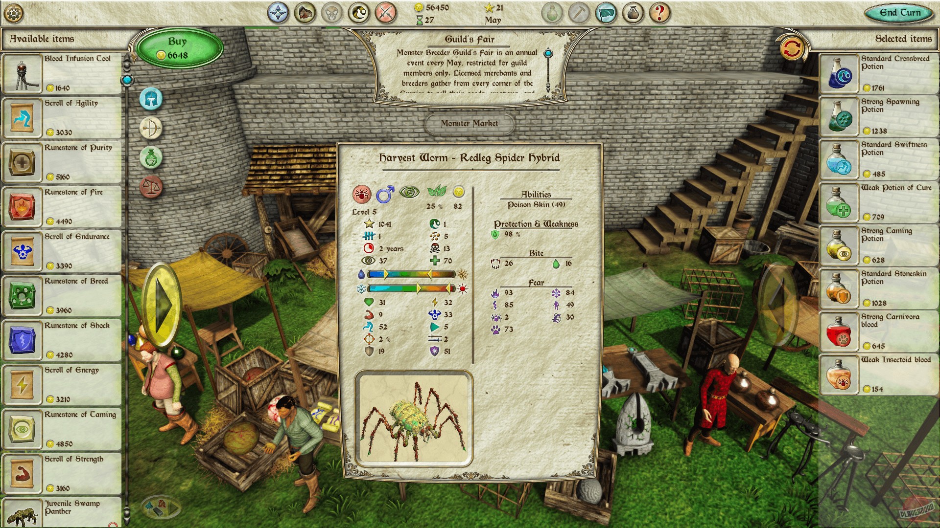 Скриншот из игры The Monster Breeder - 1