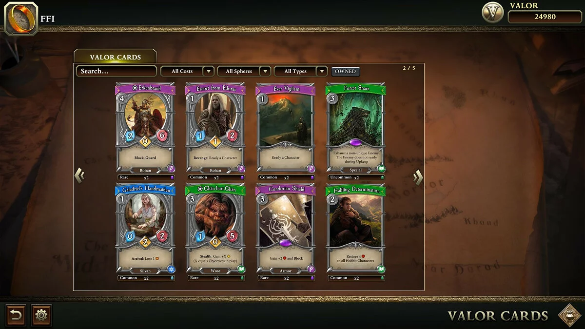 Скриншот из игры The Lord of the Rings: Adventure Card Game - 27