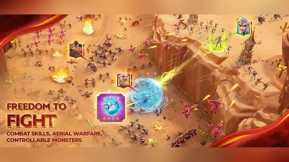 Скриншот из игры Call of Dragons - 4