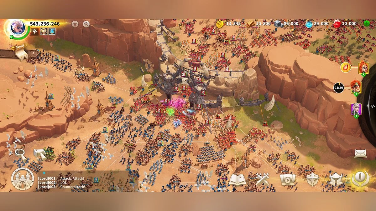 Скриншот из игры Call of Dragons - 2