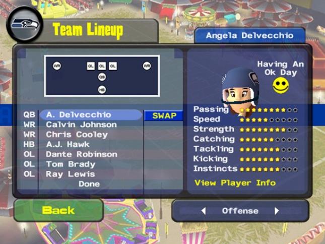 Скриншот из игры Backyard Football 2009 - 8