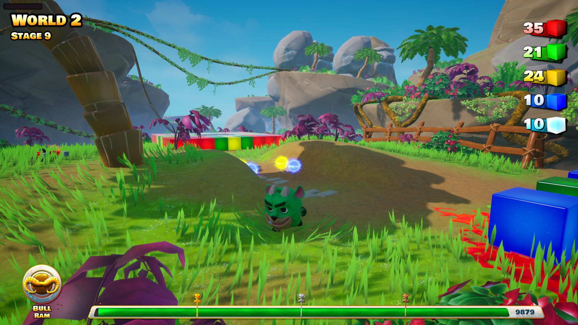 Скриншот из игры Orbals - 3