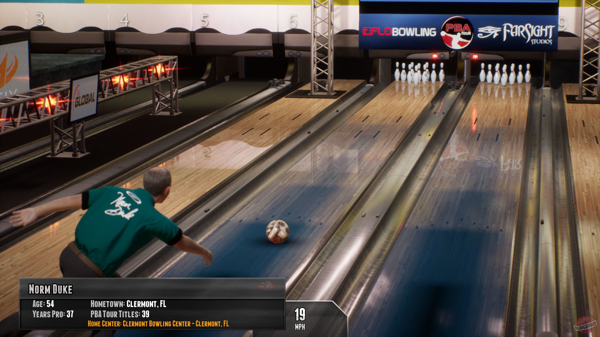 Скриншот из игры PBA Pro Bowling - 10