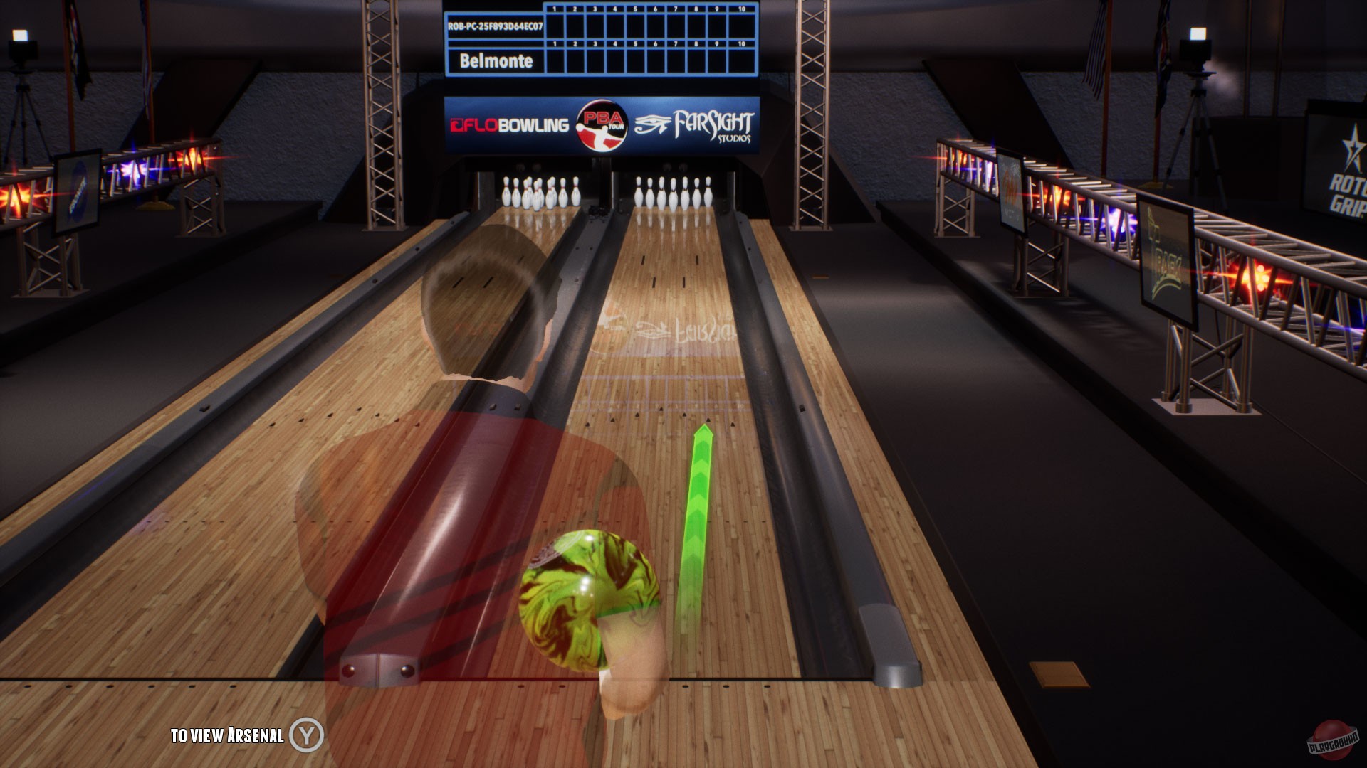 Скриншот из игры PBA Pro Bowling - 12